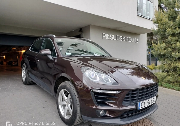 Porsche Macan cena 167500 przebieg: 153000, rok produkcji 2017 z Krynica-Zdrój małe 326